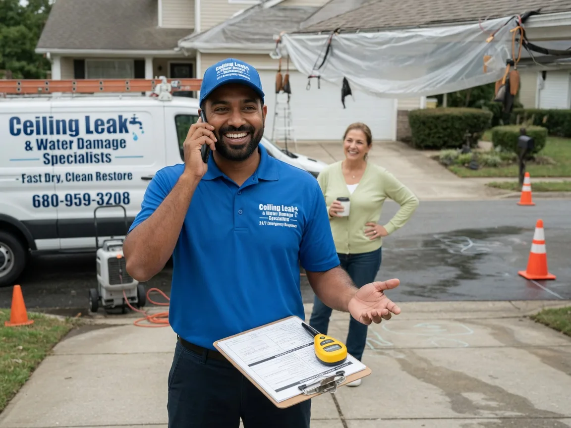 Ceiling Leak Cleanup New Tazewell, TN FAQs